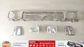 TOYOTA Hilux 1996&ndash;97 Grille | 53111-35350 | 81620-35050 | 81610-35050 | 81150-89159 | 81110-89159