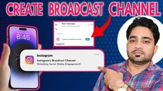 How to create broadcast channel on instagram | Instagram broadcast channel not showing |