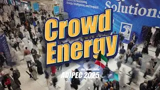 Crowd Flow Inside ADIPEC 2025 &ndash; Long Exposure Exhibition Hall Movement | 4K Cinematic Footage