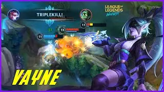 Wild Rift VAYNE Montage - Best VAYNE Plays | LoL Wild Rift Montage