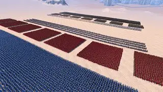 Golden Knights, Spartans And Heavy Knights  VS  Soul Tyrants, Jason Voorhees And Scarecrows - UEBS