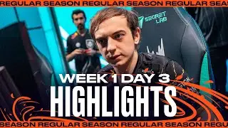 Full Day Highlights | W1 D3 | LEC Spring 2023
