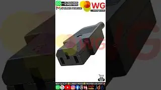 CHARGING PLUG / 3 PIN / FEMALE / E-SCOOTY #shorts #charging #plug #automobiles #electricscooter #ev