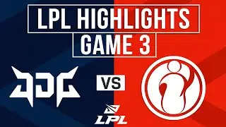 JDG vs IG Highlights Game 3 | LPL 2026 Split 1 | JD Gaming vs Invictus Gaming