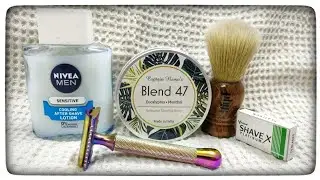 Captain Nemo's Blend 47 Shaving Soap | Eucalyptus and Menthol