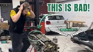 Я разобрал двигатель со своего Aston Martin DB9, купленного на Copart.