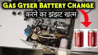 RUN GAS INSTANT GEYSER IGNITION on mobile charger|Complete Process 2025