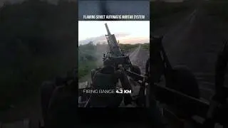 Flaming Soviet Automatic Mortar System