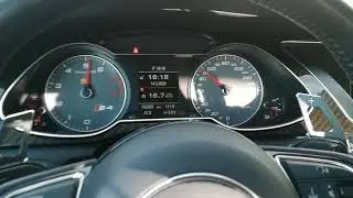 S4 b8  3.0tfsi stage3 acceleration