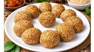 মাত্র ১০ মিনিটে সবচেয়ে সহজে তিলের নাড়ু তৈরির রেসিপি। Tiler Naru Recipe | Tiler Recipe | Tiler Laddu
