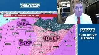 When does the big snow start? First Alert Meteorologist Ryan Wichman times out snowstorm - Feb. 15