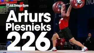 Arturs Plesnieks (105kg, Latvia) 226kg Clean & Jerk 2016 European Weightlifting Champion