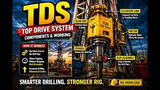 How the Top Drive System Works on a Drilling Rig | TDS Explained