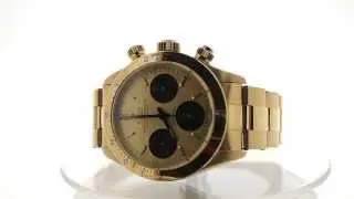 ROLEX 6265 DAYTONA Yellow Gold   London Watch & Collection #C1027