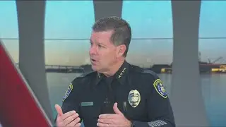 San Diego police respond to anti-ICE protests