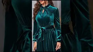 Ultra Modren Velvet Dresses Ideas #shorts #youtubeshorts