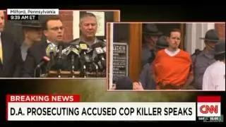 Suspected Pennsylvania cop killer charged with terrorism
