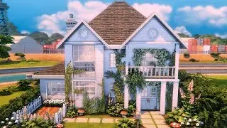Book Lover's Hideaway (No CC) 🪴 The Sims 4 Speed Build
