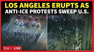 Los Angeles LIVE | 'STOP FUNDING ICE!': LA Joins Immigration Uprising As Trump Defends Crackdown