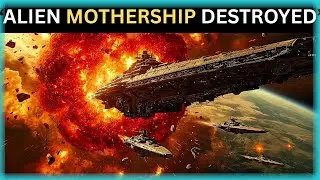 &ldquo;Epic Space War: Alien Mothership Destroyed | Humans vs Aliens&rdquo;  #hfy #mothership #warships #alien