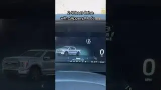 Normal vs slippery/snow/ice drive mode&rsquo;s on 2WD Ford F-150