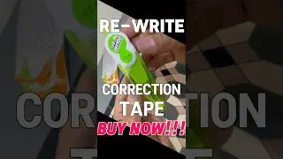 Re-Write Correction Tape   