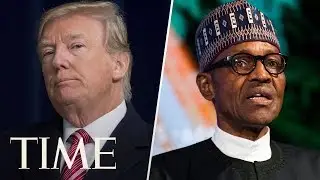 President Trump Hosts A Joint Press Conference With Nigerian President Buhari | TIME