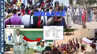 🔴DIRECT Mbacké: Proclamation résultats BAC 2025. Lycée Mbacké2