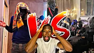The Deadly War In East London: Malistrip Vs Priory Court | AMERICAN REACTS TO UK DRILL