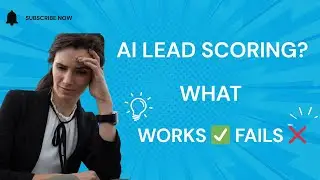 The Truth About AI Lead Scoring: Fix These Mistakes First #AILeadScoring #salesstrategy #b2b #crm