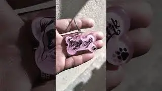 Custom pet tag #shorts