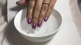 Temperature changing Gel Nails