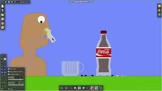 coke vs mentos in algodoo💀