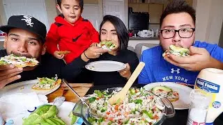 Jaiva Crab Tostadas MUKBANG