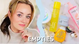 Empty Makeup & Skincare Routine - What I've Used Up!