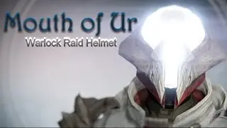 Destiny: King's Fall Warlock Raid Helmet!
