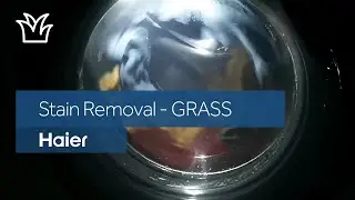 Haier I-Pro Series 7 washing machine - GRASS stain removal