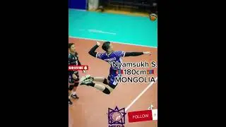 Nishida vs Nyamsukh  Mongolia volleyball