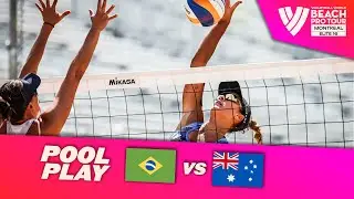 Thamela/Victoria vs. Alchin/Johnson - Pool Play Highlights | Montreal 2025 #BeachProTour
