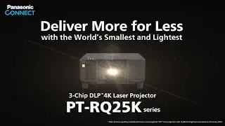 Panasonic Projector: 3-Chip DLP Projector PT-RQ25K Series Introduction