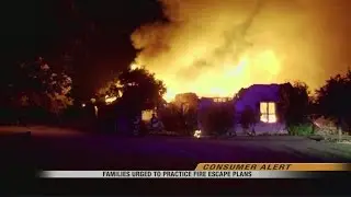 Families Urged To Practice Fire Escape Plans