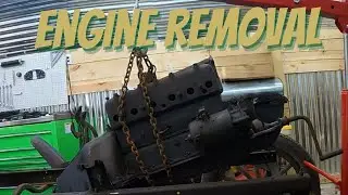 Model T Touring Engine Removal