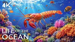 Ocean Wildlife 4K – Кинематографическое путешествие по голубому подводному миру с расслабляющими зву