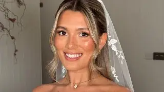 Sun-kissed bridal makeup vlog 🌞 