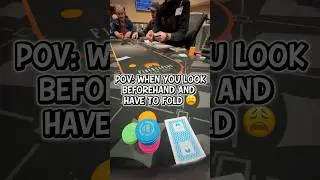 High Hopes. Fast Folds. #poker #vlog