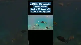 AKASO EK7000 Action Camera | Remote Control | 4X Zoom Support | External Microphone! #ActionCamera
