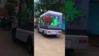 Truck LED display #leddisplay #ledscreen #commercialled
