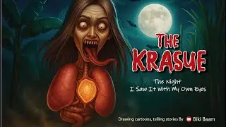The Krasue #ghost #thaighost #anime #horror #cartoon #art #speeddrawing #drawing #manga #bikibaam