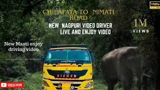 Chilapata To Nimati Road Videobest place  @Aditya Lakra Vlogger 2025 driver lover video  #chilapata 