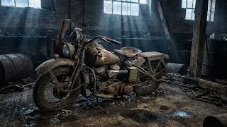 Deep ASMR Restoration | 1942 Military Harley-Davidson WLA Rebuild